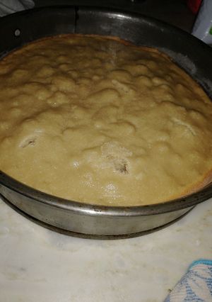 Una foto de Torta de membrillo en licuadora
