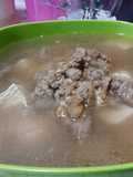 Tahu kuah daging sapi