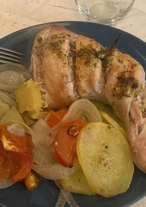 Foto principal de Muslos de pollo al horno