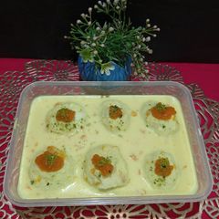 A picture of Mango Rabdi Dessert.