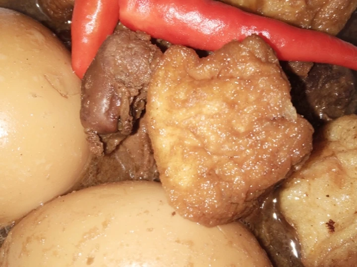 Langkah Gampang Membikin Resep 153. Lapis Ayam Tahu Telor yang Lezat Sekali Anti Ribet, Uenak Banget