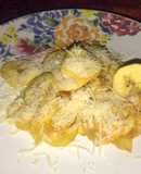 Tajaditas de plátano con queso
