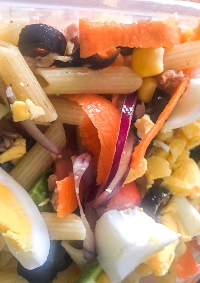 Una foto de Ensalada de pasta