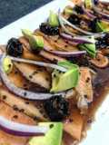 Tiradito de salmón