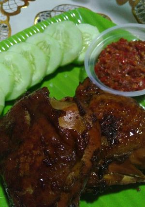 Foto resep Ayam bakar bumbu bacem