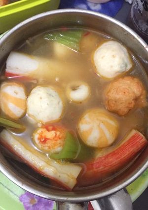 Foto resep Sukiyaki Kuah Tom Yam