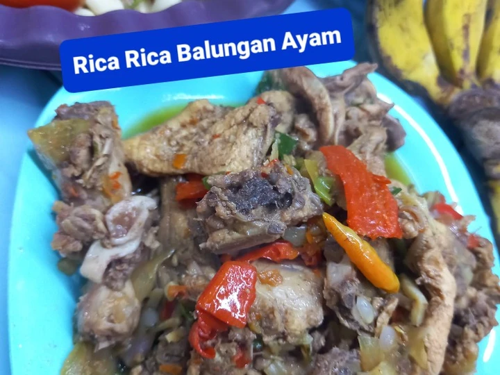 Cara Gampang Menyiapkan Resep Rica balungan ayam yang Enak Banget Anti Ribet, Menggugah Selera