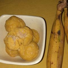 A picture of Banana Modak.