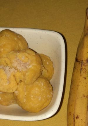 A picture of Banana Modak.