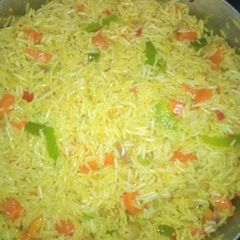 A picture of Fried basmatic rice.