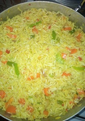 A picture of Fried basmatic rice.