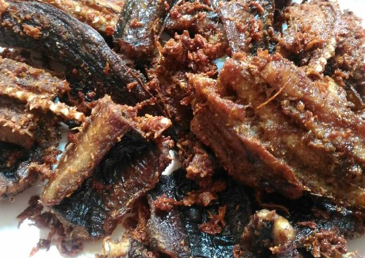 Belut goreng cryspi tanpa bau amis..#siap ramadhan