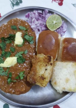 A picture of Paw bhaji.