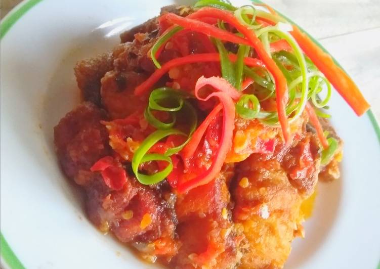 Ikan patin bumbu merah π₯