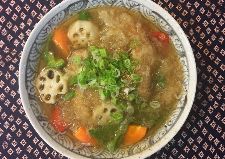 Dinner Ideas Japanese Chicken and Vegetables with Daikon Radish soup