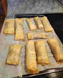 Rollitos de primavera al horno