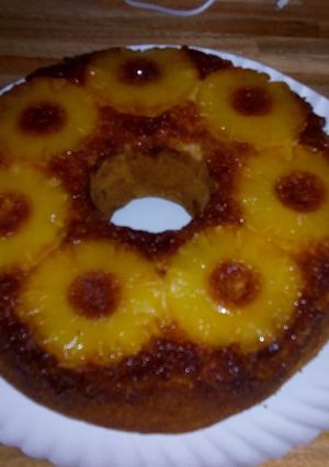 Una foto de Tarta de ananá
