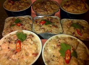 Foto resep Fusilli/Macaroni Schotel Kukus