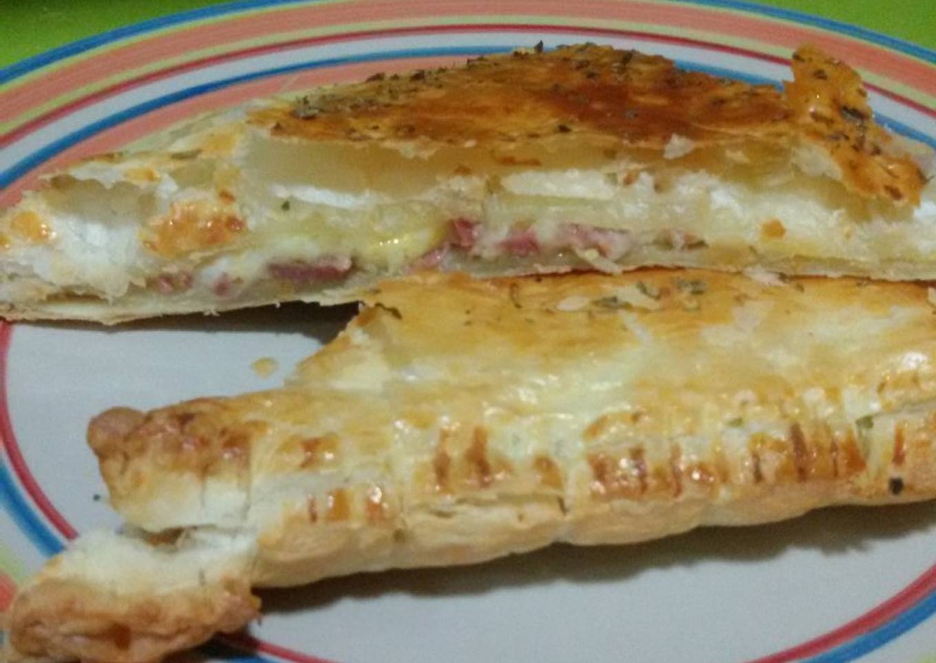 Empanada de pizza con thermomix