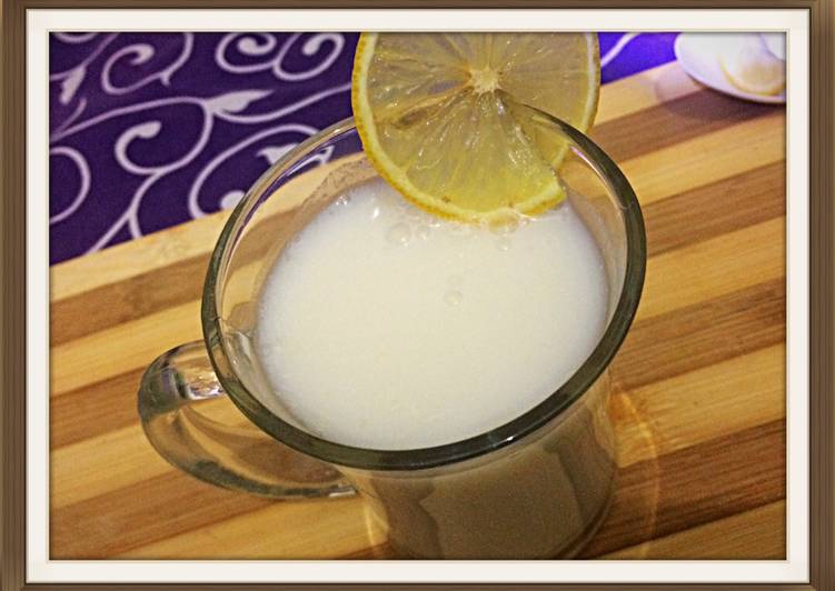 Cara Gampang Membuat Honey lemon soda, Sempurna