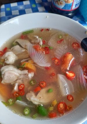 รูปของ ต้มซุปไก่มันฝรั่งแบบจี๊ดจ๊าด