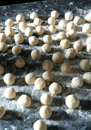 Una foto de Ñoquis rellenos de muzzarella