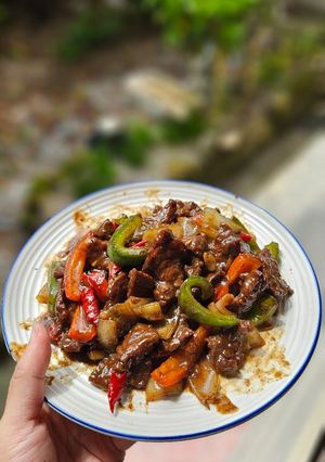 Foto resep Sapi Lada Hitam