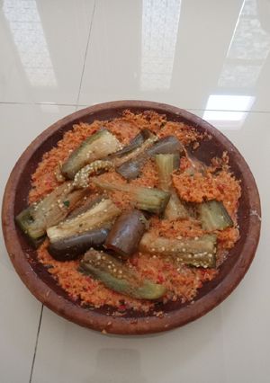 Foto resep Terong rebus sambel kelapa