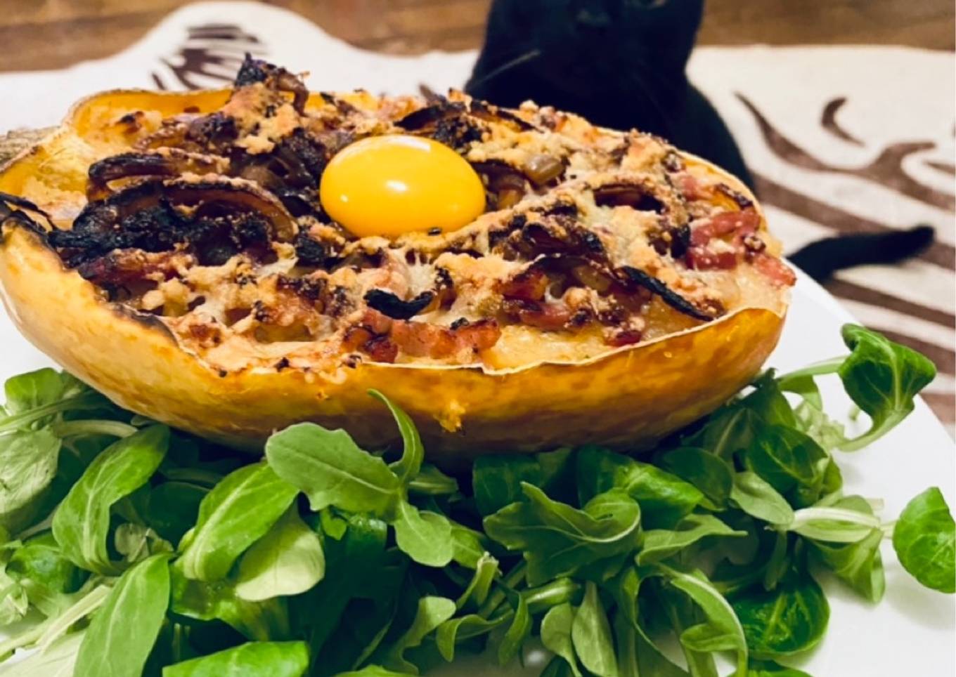 🌸 Courge spaghetti carbonara 🌸