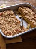 Bolo de banana com Farofa