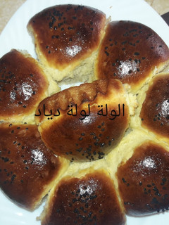 صورة لوصفة خبز الشهدة محشي بالنوتيلا