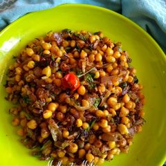 Dry Chana Masala A picture of Dry Chana Masala.