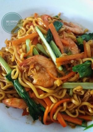Foto resep Mie goreng udang