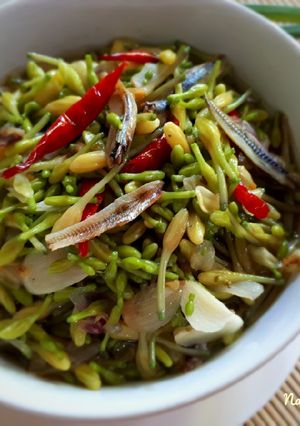 Foto resep Tumis Bunga Pepaya (Ga Pake Pahit)