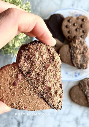 Una foto de Maxi Cookies San Valentín sin gluten/ vegan