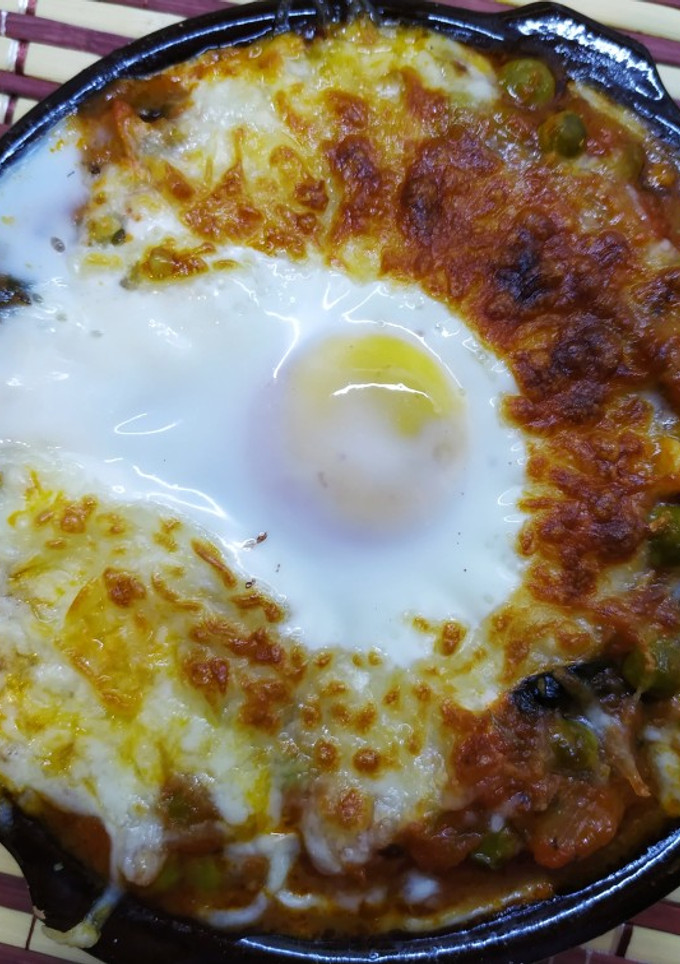 Una foto de Espinacas con guisantes y tomate (en Thermomix)