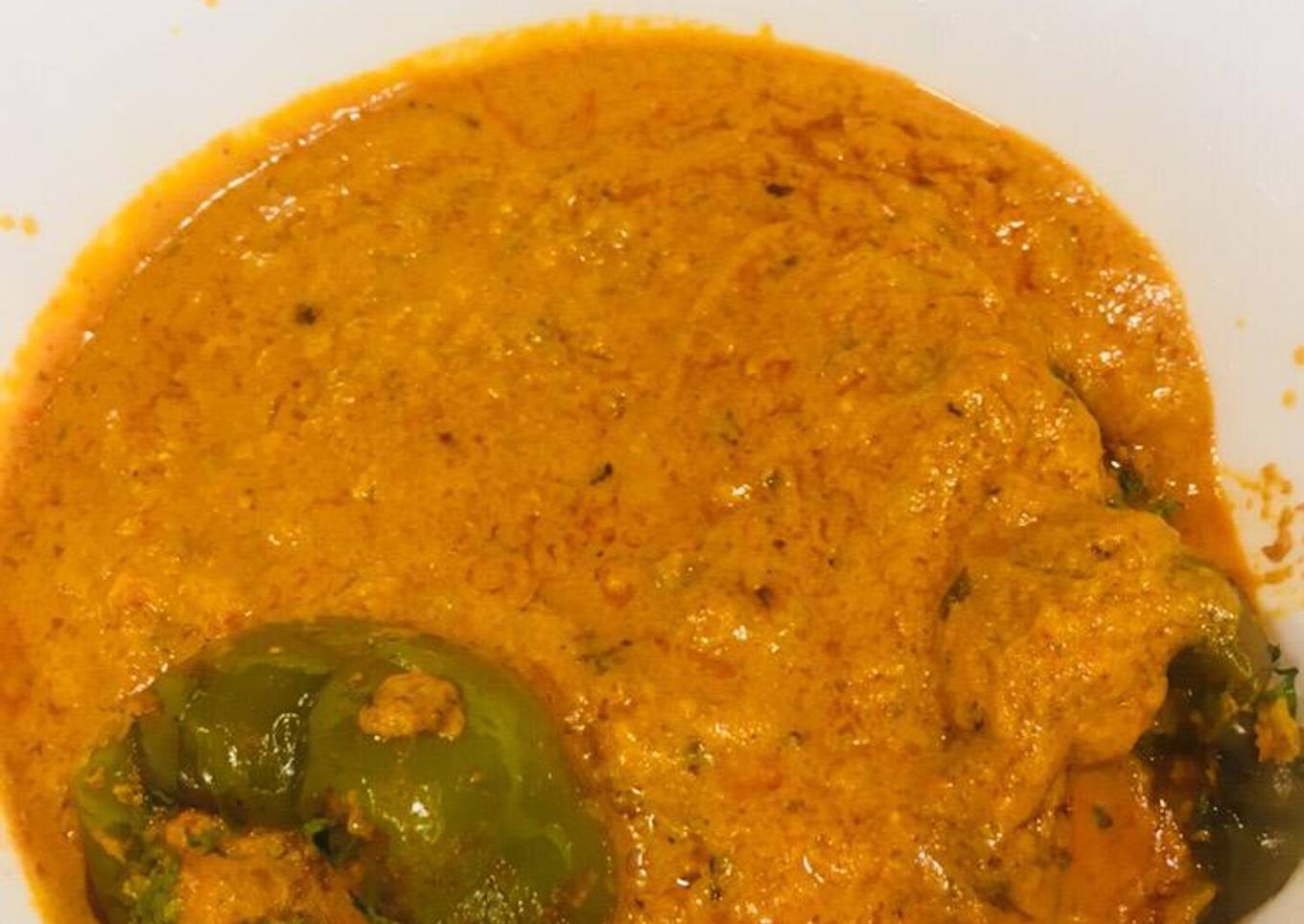 Stuffed Capsicum Masala