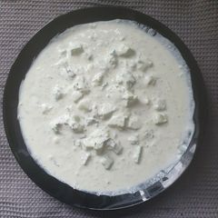 A picture of Cucumber Raita.