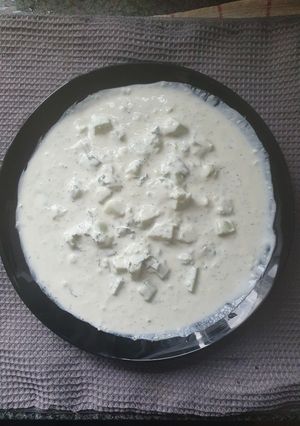 A picture of Cucumber Raita.