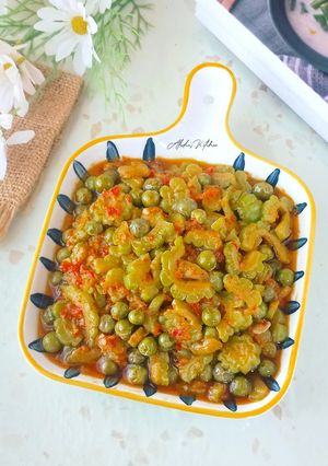 Foto resep Tumis Pedas Pare Cepokak