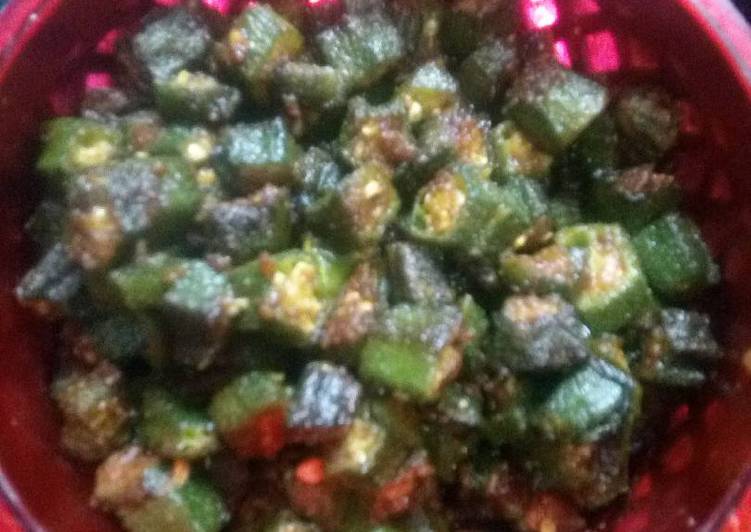 Fried masala bhindi