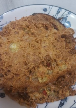 Foto resep Telur Dadar Krispy Telur Ikan