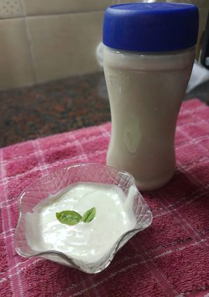 Una foto de Mayonesa vegana saborizada 🌱