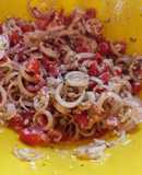 30 🧑🏻‍🍳 Insalata di pomodorini e cipollotto
