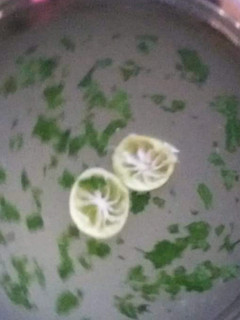 A picture of Mint lemonade.