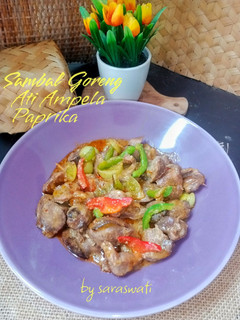 Foto resep Sambal Goreng Ati Ampela Paprika