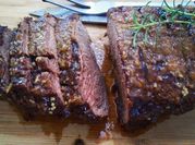 Uma foto de picanha ao molho de cerveja