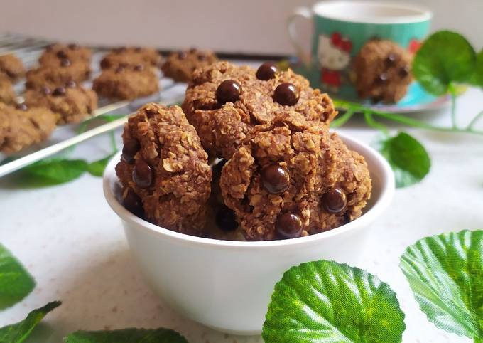 Chocolate Oatmeal Cookies 🍫🍪