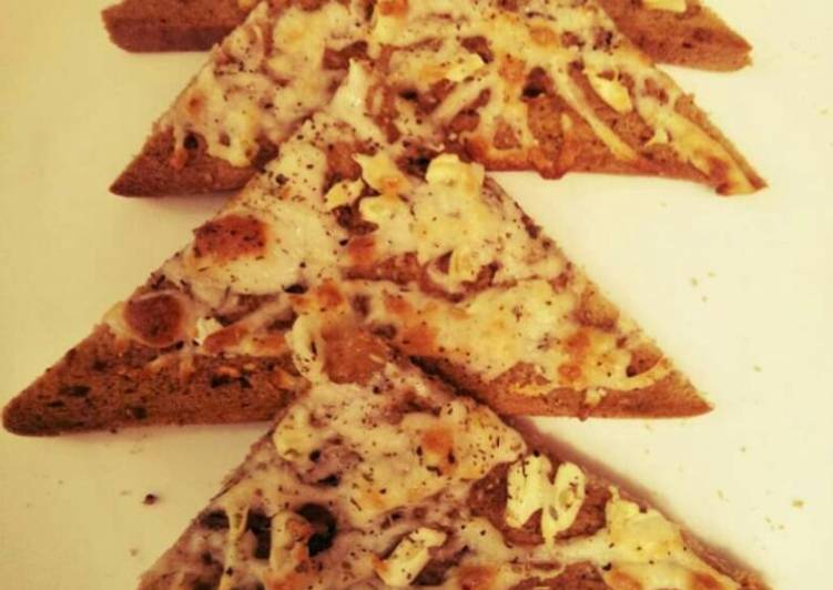 Steps to Make Perfect Cheese Garlic Slice