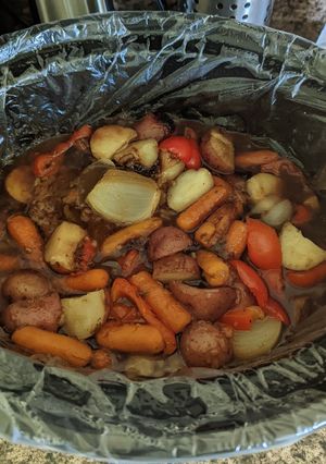 A picture of Crockpot Roast.